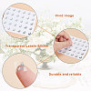 40 Sheets 4 Patterns PVC Waterproof Self-Adhesive Sticker Sets STIC-OC0001-11C-4