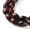 Dyed Natural Tiger Eye Beads Strands G-C135-J02-01-4