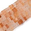 Natural Pink Aventurine Beads Strands G-A280-C13-01-3
