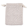 Cotton Packing Pouches Drawstring Bags ABAG-R011-7x9-2