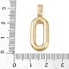 Brass Micro Pave Cubic Zirconia Pendants LS-KK-K413-07G-3