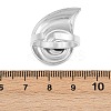 Adjustable 304 Stainless Steel Cuff Rings for Women LS-RJEW-B135-03P-3
