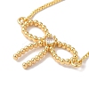 Brass Micro Pave Cubic Zirconia Silder Bracelets for Women BJEW-C070-01A-G-3
