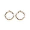 304 Stainless Steel Rhinestone Pendants STAS-Z154-03G-03-1