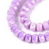 Anti-Tarnish Electroplate Glass Beads Strands GLAA-T025-6mm-11D-4