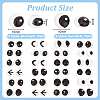 144Pcs 24 Style Glass Doll Craft Eyes Cabochons DIY-OC0011-83B-2