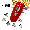 Textured Brass Nail Care Decoration Accessories MRMJ-WH0062-18P-1