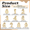 160Pcs 10 Styles Tibetan Style Alloy Pendants FIND-LP0002-73-2