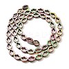 Electroplated Synthetic Non-magnetic Hematite Beads Strands G-L613-Z01-01J-2