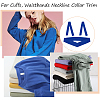 95% Polyester & 5% Spandex Ribbing Fabric for Cuffs OCOR-WH0088-23B-6