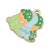 Animal Forest Theme Zinc Alloy Enamel Pendants LS-FIND-Z065-01I-2