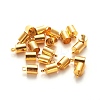 Brass Cord Ends KK-EC041-G-NF-1