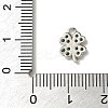 Brass Micro Pave Cubic Zirconia Charms X-KK-I276-44P-3