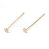 Brass Star Head Pins FIND-B009-02G-1