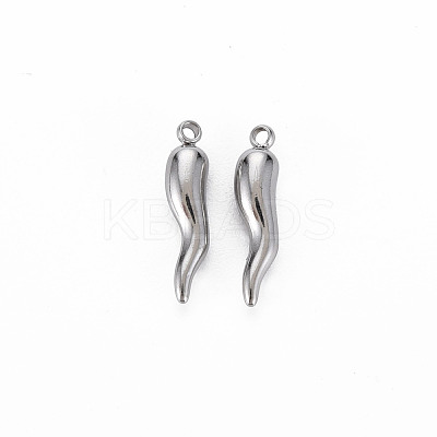 Non-Tarnish 304 Stainless Steel Charms STAS-N097-105P-NR-1