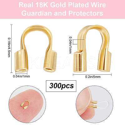 300Pcs Wire Guardian and Protectors KK-BBC0013-09A-G01-1