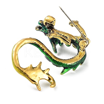 Dragon Enamel Pins JEWB-K018-16AG-03-1