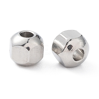Non-Tarnish 201 Stainless Steel Beads STAS-P327-07P-1