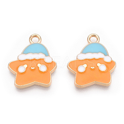 Eco-Friendly Zinc Alloy Pendants FIND-N048-61-NR-1