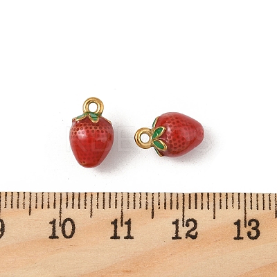 304 Stainless Steel Enamel Charms STAS-P396-01A-G01-1