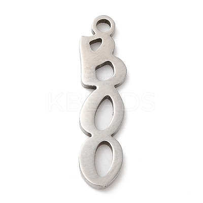Non-Tarnish Halloween 201 Stainless Steel Pendants STAS-D053-14P-1