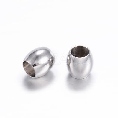 Non-Tarnish 202 Stainless Steel Beads A-STAS-F030-13-1