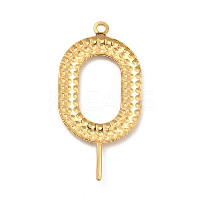 Ion Plating(IP) 304 Stainless Steel Pendants STAS-B032-19G-1