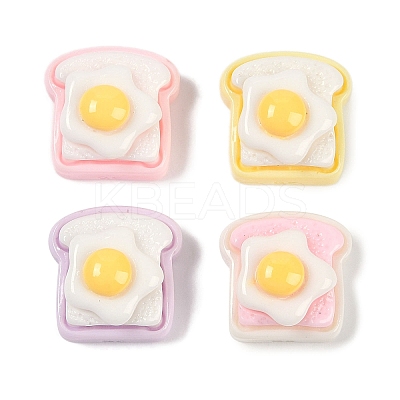 Macaron Color Egg Theme Opaque Resin Decoden Cabochons CRES-M036-10F-1