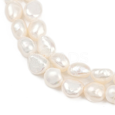 Natural Cultured Freshwater Pearl Beads Strands PEAR-P064-20H-05A-1