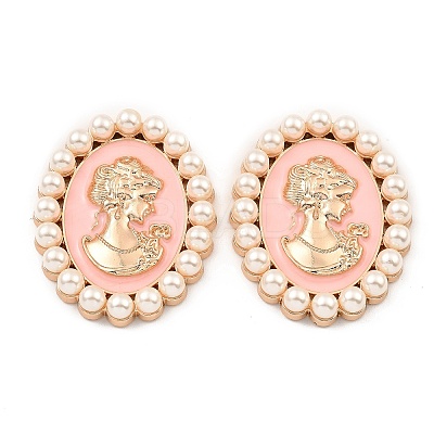Zinc Alloy Enamel Cabochons LS-ENAM-Q501-01LG-02-1
