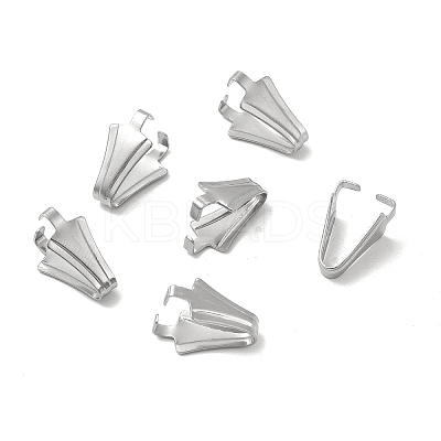 Non-Tarnish 304 Stainless Steel Snap on Bails STAS-P319-31P-1