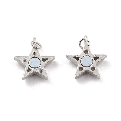 Anti-Tarnish Rhodium Plated 925 Sterling Silver Magnetic Clasps LS-STER-A001-04P-1