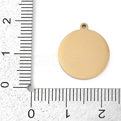 304 Stainless Steel Enamel Pendants STAS-I325-055G-02-1