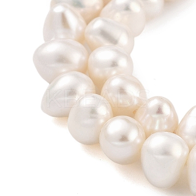 Natural Cultured Freshwater Pearl Beads Strands PEAR-C003-12H-1