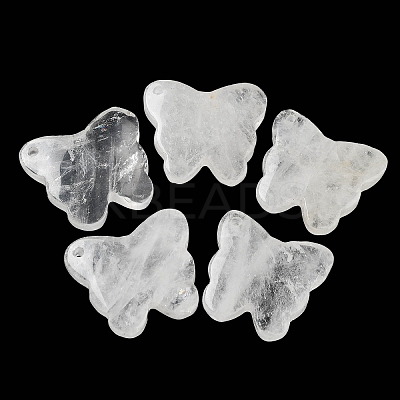 Natural Quartz Crystal Pendants G-D087-01E-1