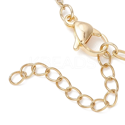 304 Stainless Steel Satellite Chain Paperclip Chain Slider Necklace Making AJEW-JB01495-02-1