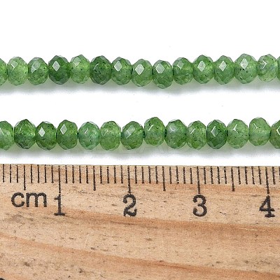 Dyed Natural Malaysia Jade Rondelle Beads Strands X-G-E316-2x4mm-57-1