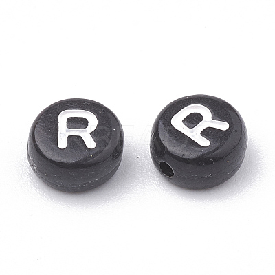 Opaque Acrylic Beads LS-X-SACR-N002-02R-1
