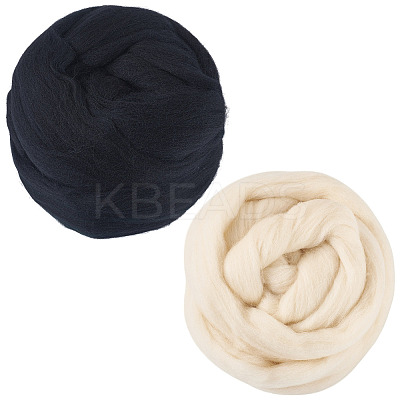 100G 2 Colors Wool Roving DIY-BG0001-68A-1