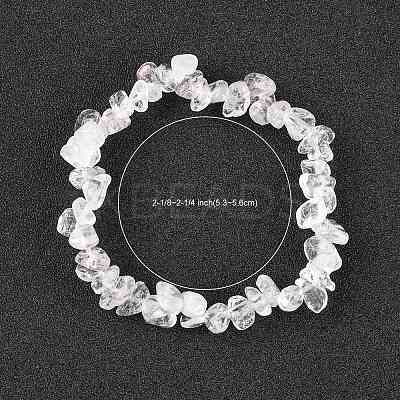 Crystal Chips Stretch Bracelets BJEW-JB01308-07-1
