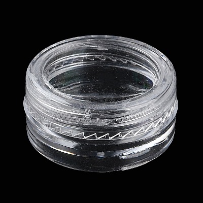 (Defective Closeout Sale:Box is Cracked )Transparent Plastic Nail Art Decorations Storage Box AJEW-XCP0002-12-1
