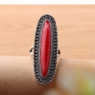 Alloy and Resin Finger Rings FS-WGB9ABA-02-1