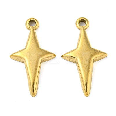Ion Plating(IP) 304 Stainless Steel Pendants STAS-P341-33G-1