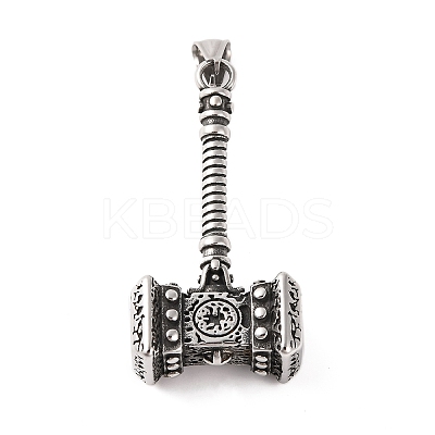 Viking 316 Surgical Stainless Steel Big Pendants STAS-Z073-41AS-1