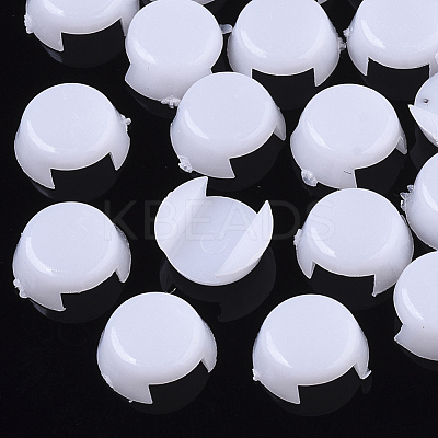 Opaque AS Plastic Base Buckle Hair Findings FIND-T064-008B-1
