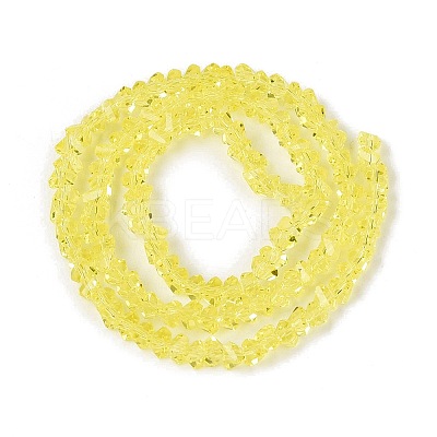 Transparent Glass Beads Strands GLAA-N018-3mm-03-1