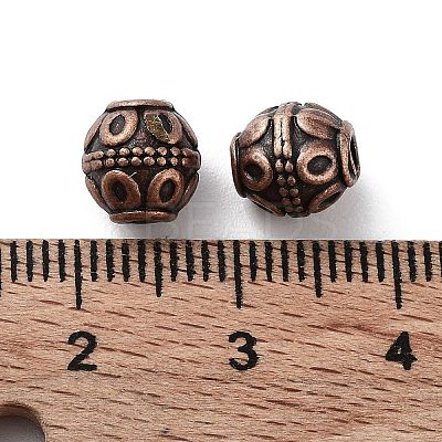 Tibetan Style Alloy Beads X-FIND-Q094-34R-1