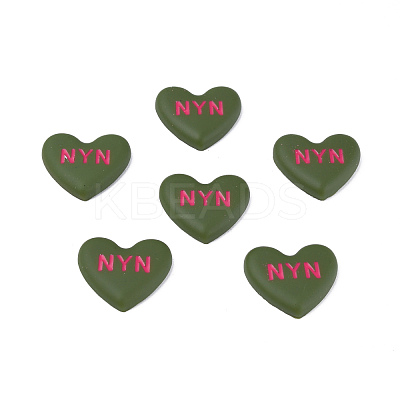 Acrylic Enamel Cabochons KY-N015-208D-1