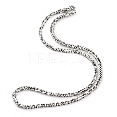Non-Tarnish 304 Stainless Steel Chain Necklaces NJEW-P295-03P-1