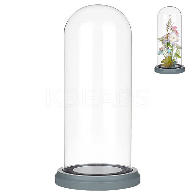 Glass Dome Cover AJEW-WH0471-49A-1